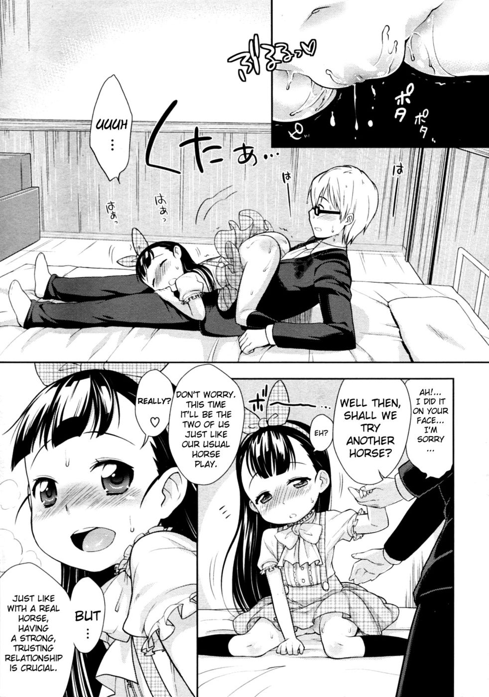 Hentai Manga Comic-Playing Horsey-Read-13